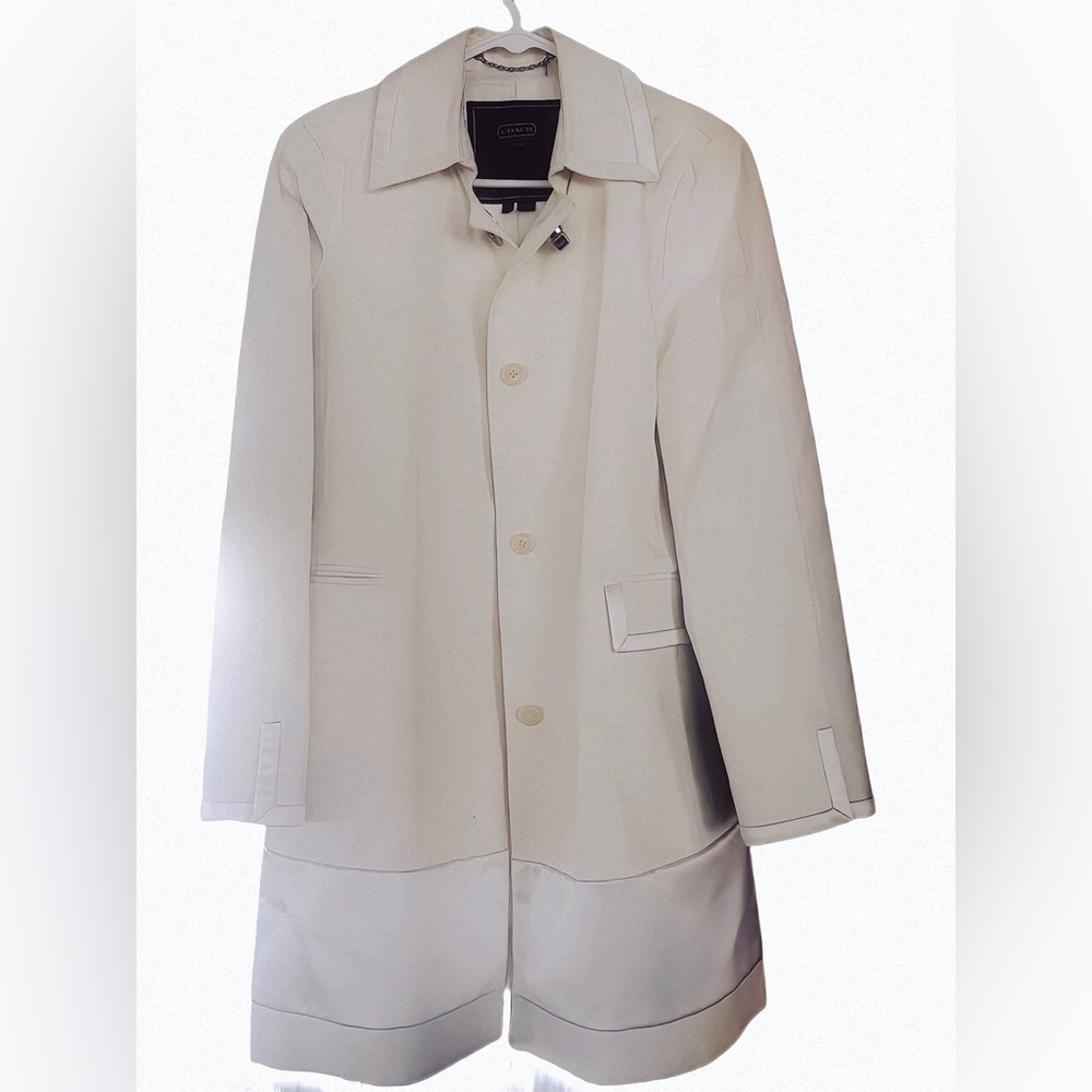 COACH TRENCH COAT VINTAGE - LEATHERWARE SIZE 2